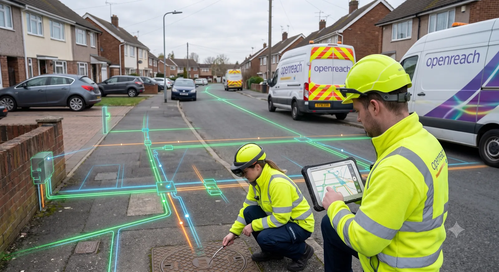 AR-guided field engineering for FTTP rollout
