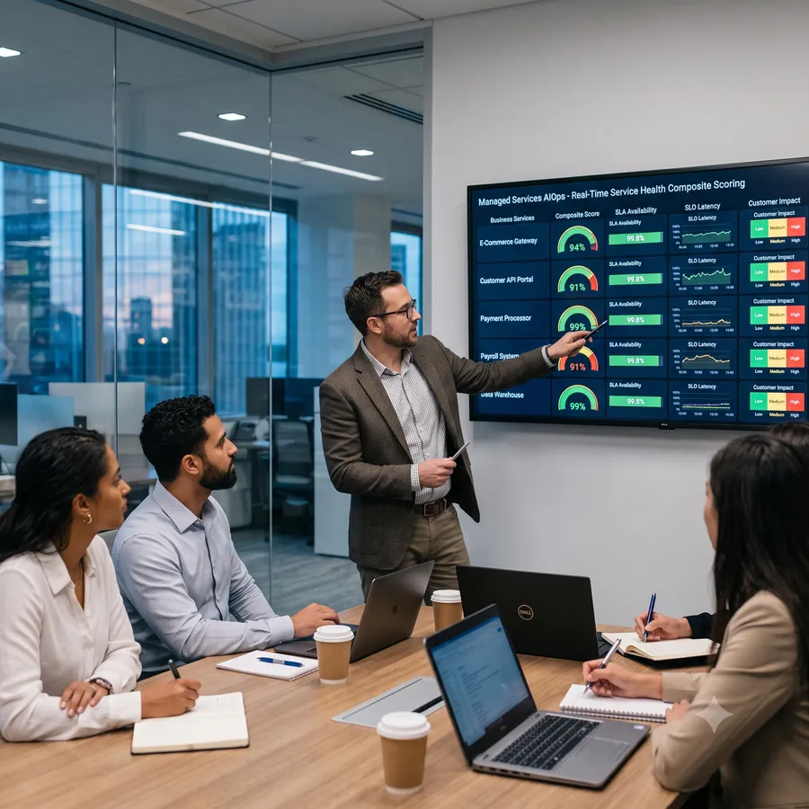Service health scoring