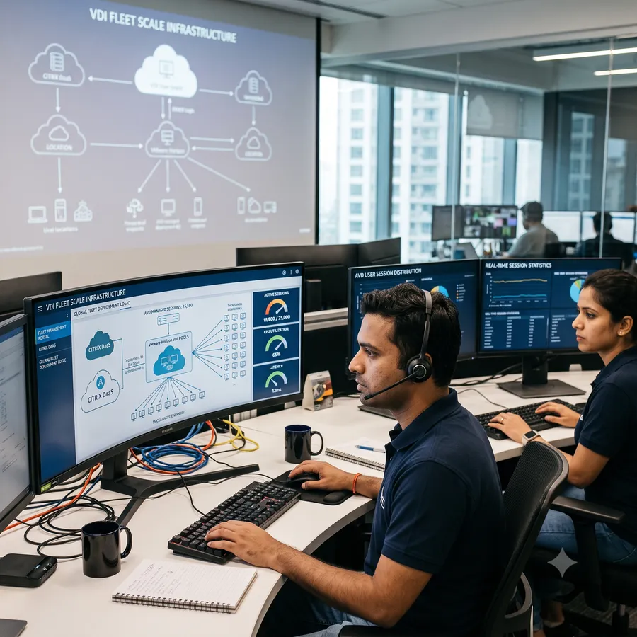 Virtual desktop infrastructure